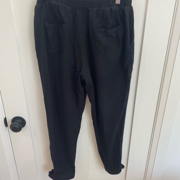 Paraphrase Linen Blend Trousers - Picture 2 of 5